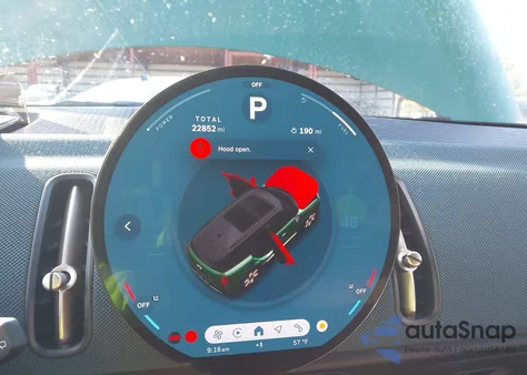 2025 Mini Countryman Cooper S z USA, uszkodzony, nr VIN WMZ23GA06S7R03626